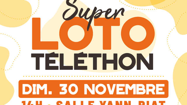 Loto en faveur du Téléthon