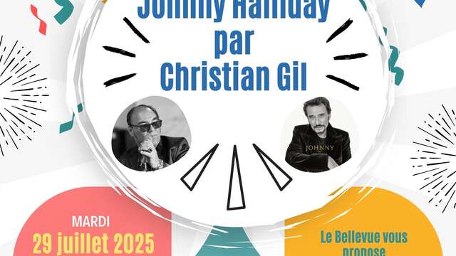 Fête de notre Terrasse - Récital Johny Hallyday