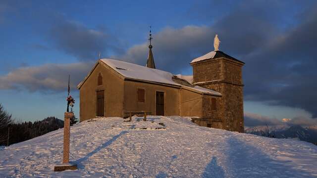 Itinéraire raquettes "la Chapelle d'Hermone"