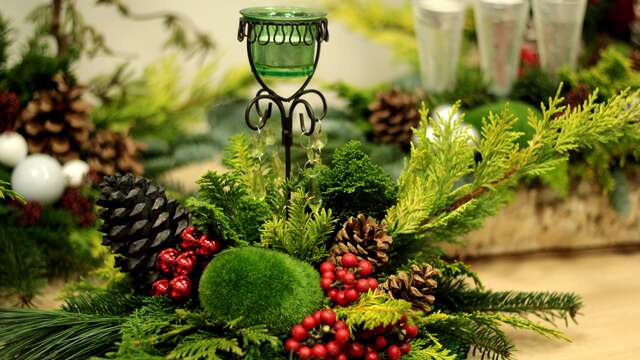 Stage d'art floral spécial Noël
