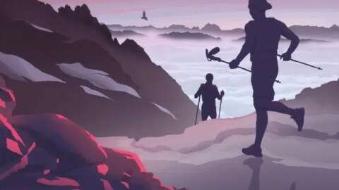 Echappée Belle - départ des coureurs et animations
