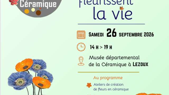 Journée Nationale de la Céramique : Les céramistes fleurissent la vie