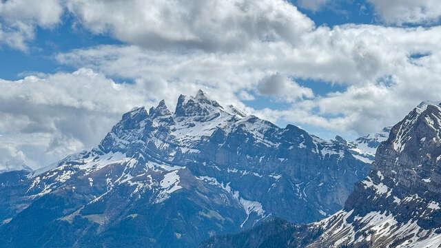 Col de cou depuis le lac des Mines d'Or