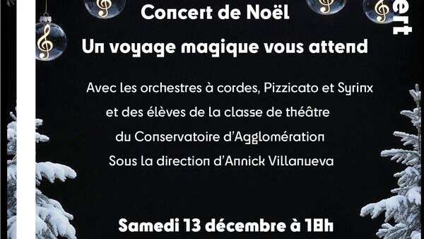 Concert de Noël - Un voyage magique vous attend !