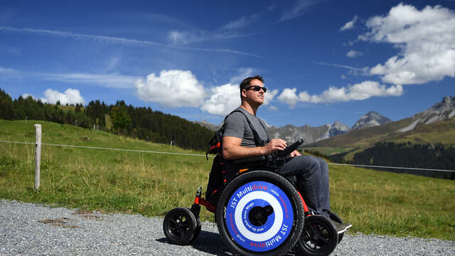 Itinéraires pour le fauteuil roulant tout-terrain