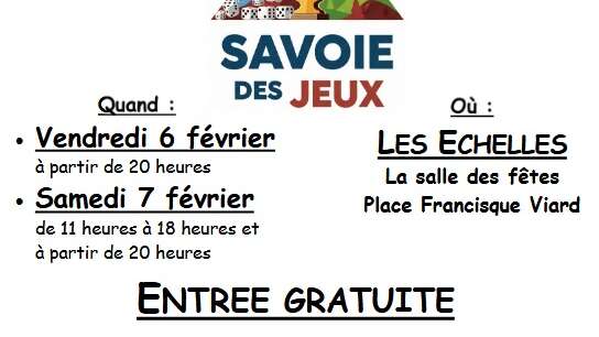 Festival Savoie des Jeux