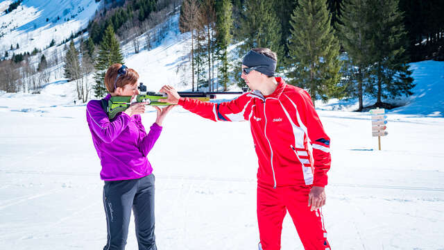 Biathlon tir à 50 m : cours privés