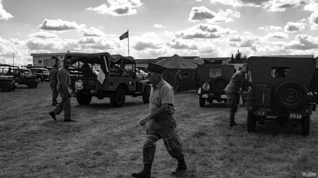 Campement seconde guerre mondiale au Fort la Prée