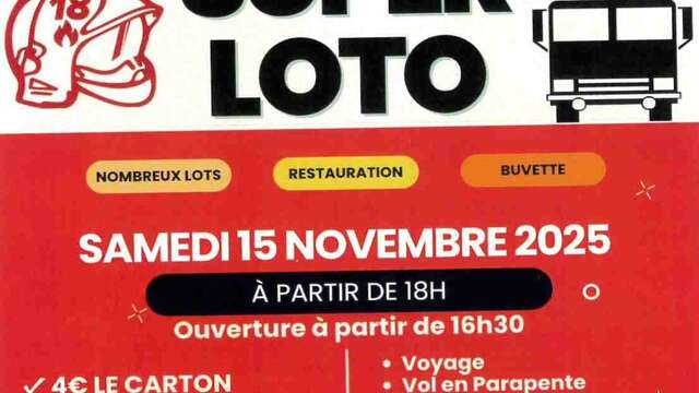 Loto georganiseerd door de brandweervereniging