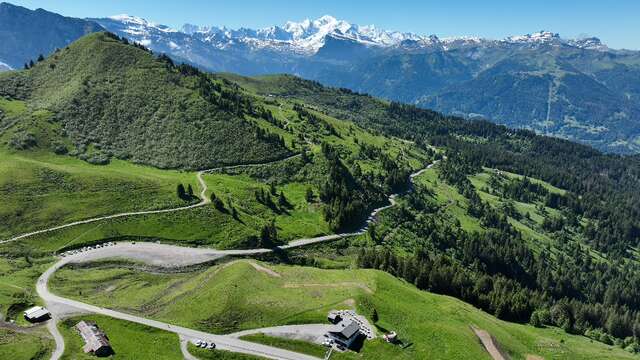 Itinéraire pédestre : rando'bus Descente de Joux Plane
