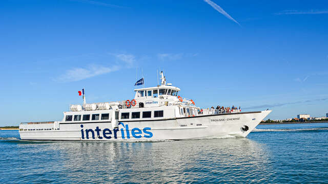 Schiffspendelverkehr: Île de Ré <> La Rochelle I Mit dem Fahrrad - Croisières Interîles