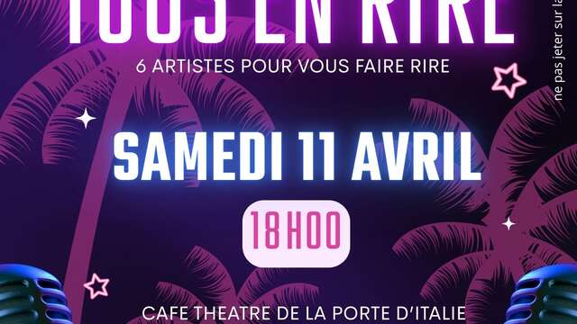 Show - "Tous en rire!" comedy show