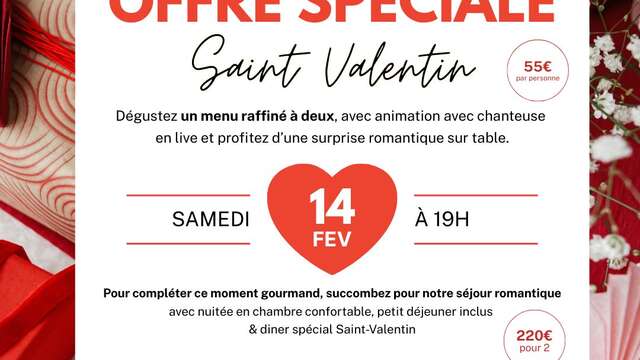 Saint Valentin au Refuge des Sources
