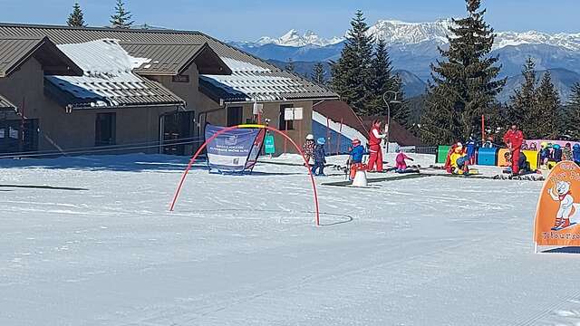 Jardin des neiges - Club Piou-Piou de Chabanon