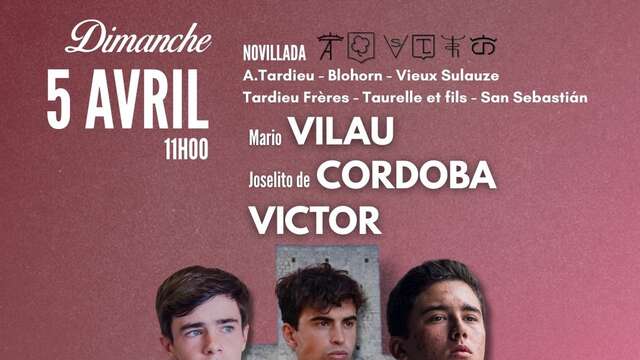 Féria de Pâques - Novillada piquée du dimanche matin