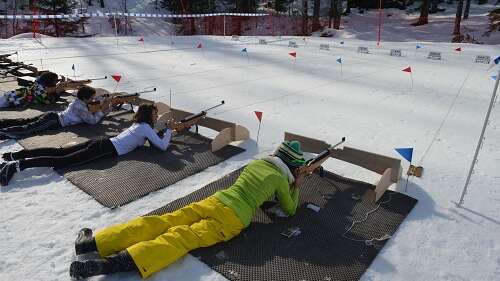 Découverte biathlon carabine lazer