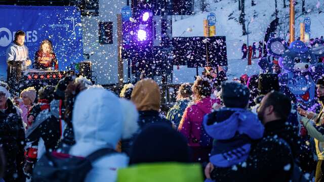 Féeries d'hiver : Warm up DJ