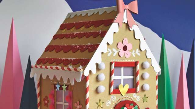 Atelier Maison en pain d'épices en carton