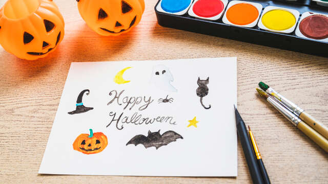 Halloween-tekenworkshop
