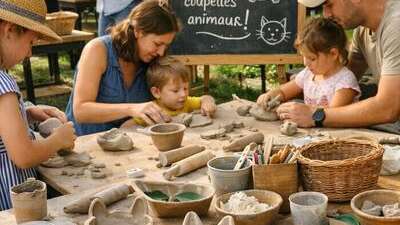 Atelier modelage : "L'empreinte des Archanges"