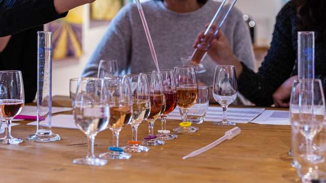 Atelier assemblage de rosé - Venez créer votre propre rosé