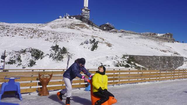 Les Hivernales au puy de Dôme