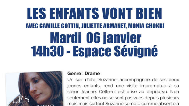 Ciné Seniors - Les enfants vont bien