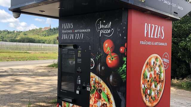 Distributeur de pizza de La Tour de Pizz'
