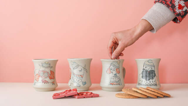 Hand-crafted pottery