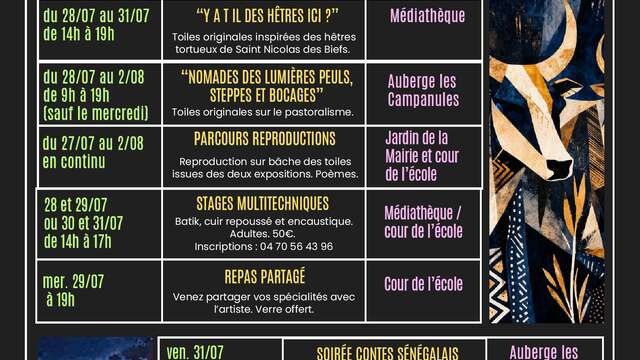 Expostion "Nomades des Lumières Peuls, Steppes et Bocages