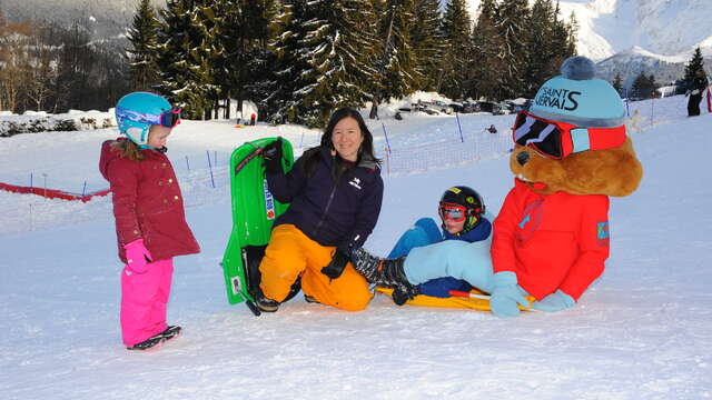 Pistes de luge du Bettex