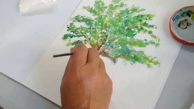 Atelier d'initiation à l'encre de chine - Atelier d'Ambo