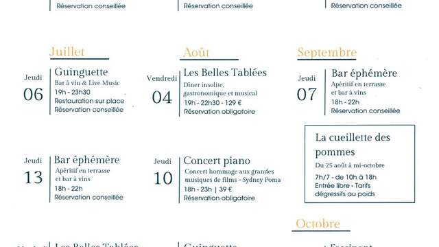 Concert de Piano - Sydney Poma - Château d'Astros