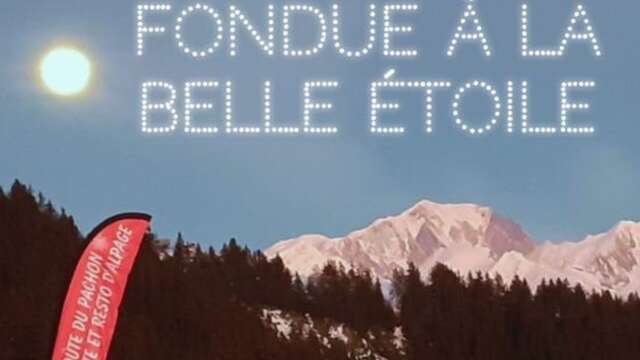 Nocturne & fondue à la belle étoile