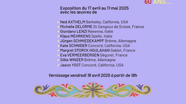 Exposition "Flower Power" à la Baume Pèlerins
