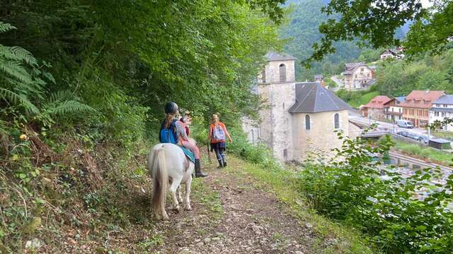 La petite cavale d'Erika - Stage poney semaine