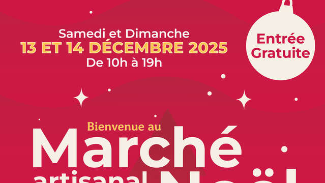 Mercado de artesanía navideña