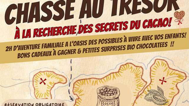 Chasse au trésor - A la recherche des secrets du cacao !