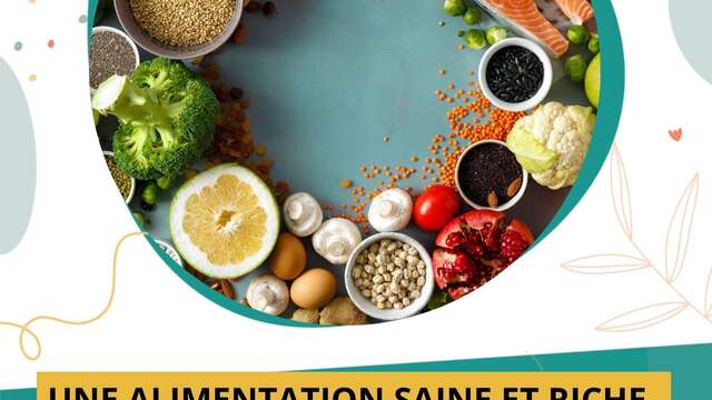 Une alimentation saine et riche