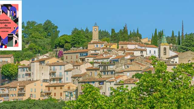 Journées Européennes du Patrimoine à Tourrettes - VAR  - 43 ème édition