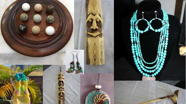 Exposition et vente des artisans et artistes de Koumac