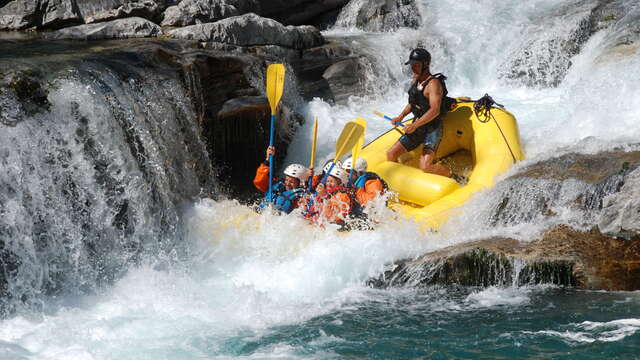 Les gorges du Guil en raft