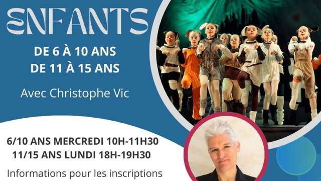 Cours de théâtre enfants et ados