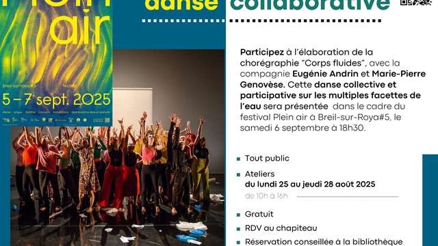 Atelier exploration végétale dans le cadre du Festival Plein Air 4e édition