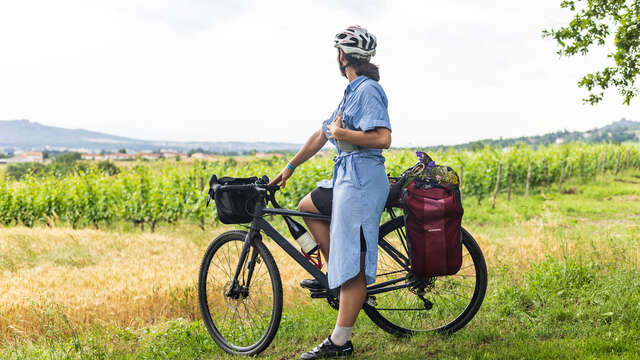 Itinéraire cyclo - Mad Jacques Entre Véloire et route des vins