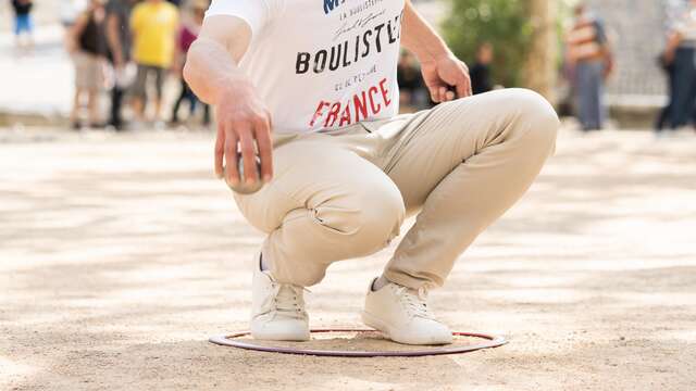 Initiation à la pétanque