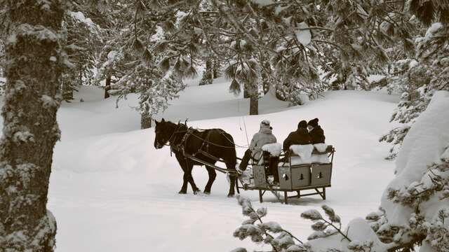 Yourtes et Tipis en hiver - Réveillon St Sylvestre