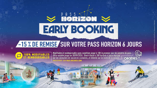 Pass Horizon : Early Booking