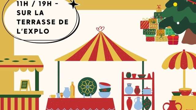 Les Teinturiers mini Christmas market