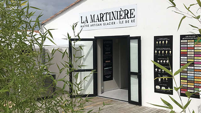 La Martinière - Le glacier au Bois-Plage